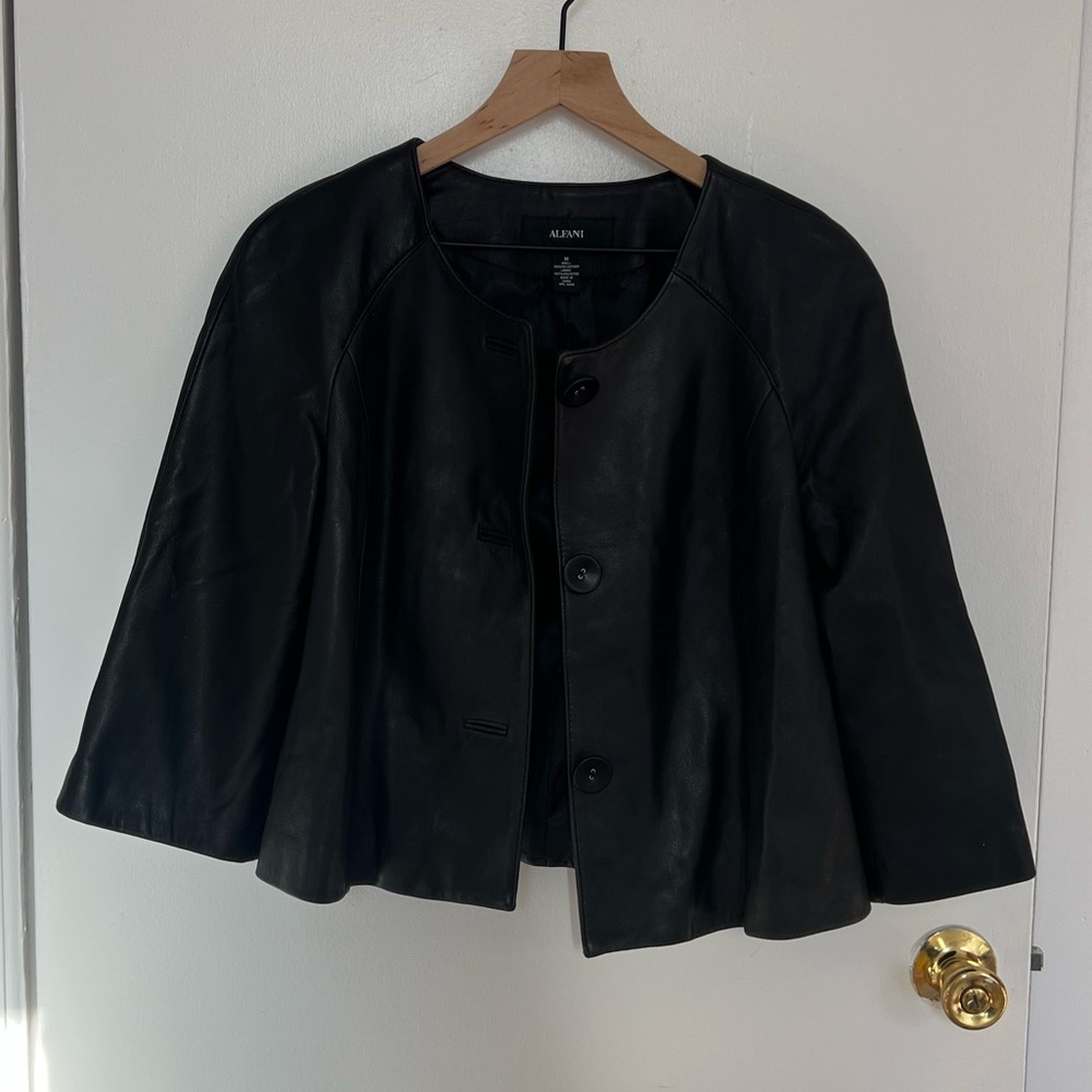 Alfani Leather Jacket